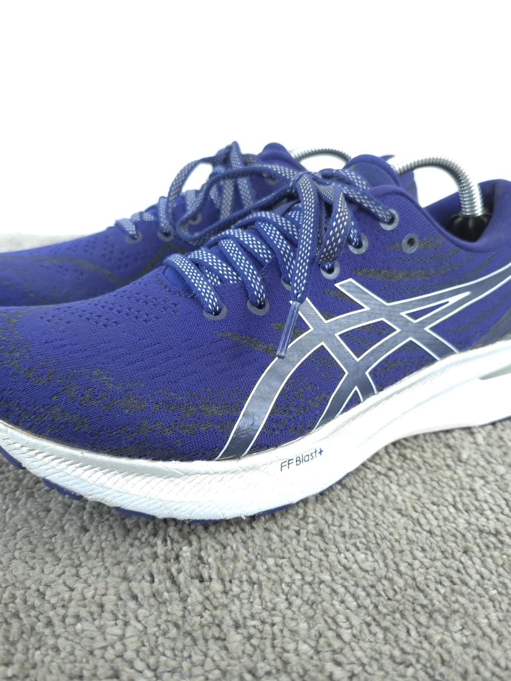 ASICS Womens Size 8 Road Running Shoes Blue Low Top